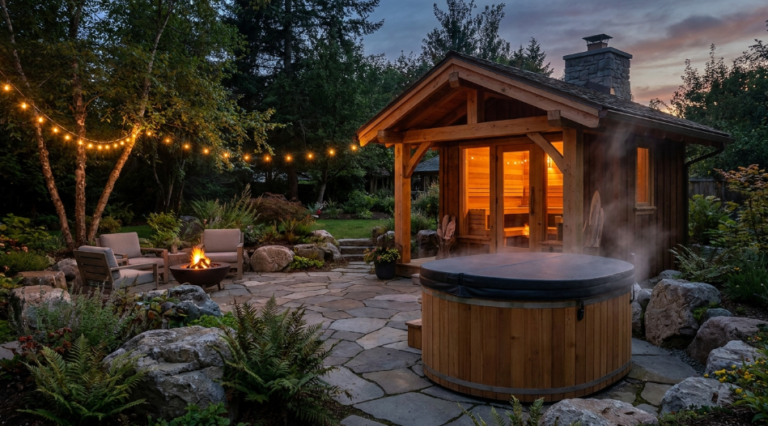 How to Fit a Sauna Into a Small Backyard